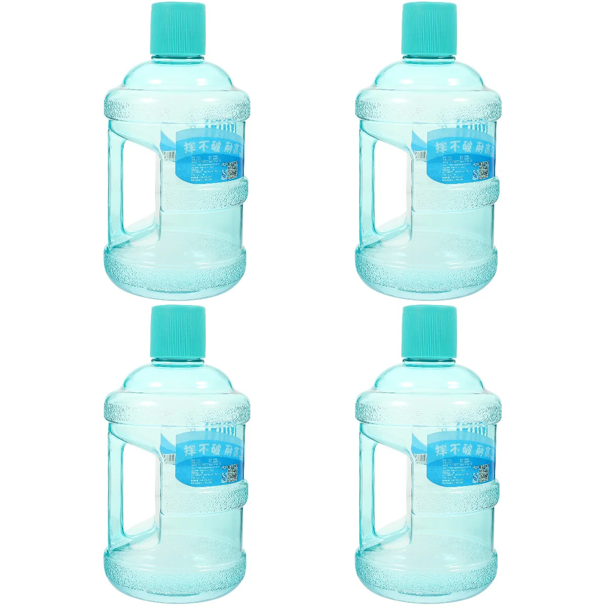 

4pcs Sealing Jug Portable Jug Large Bottle Camping Bottle for Home