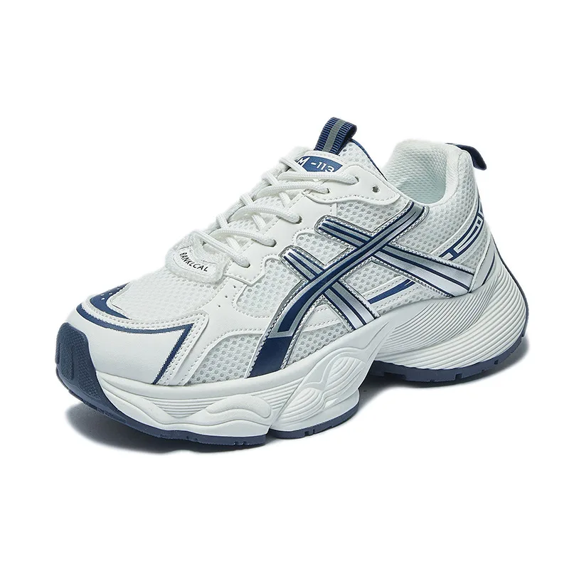 

Korean Designer Increase Platform Shoes Women Fashion Casual Running Sports Mesh Sneakers Women Breathable Tenis De Mujer