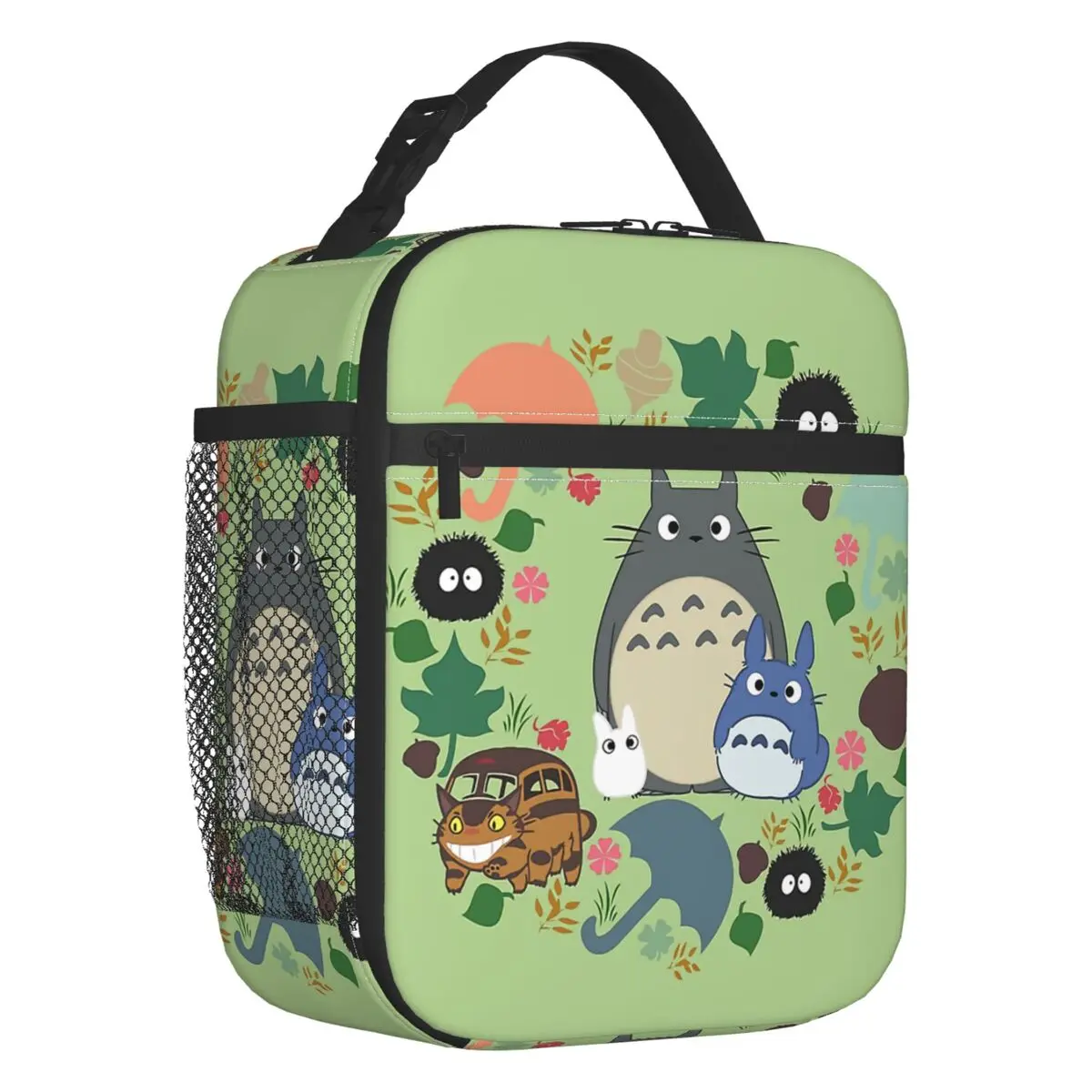 Manga My Neighbour Totoro Hayao Miyazaki Insulated Lunch Bag Leakproof Anime Manga Cooler Thermal Lunch Box Kids School Children