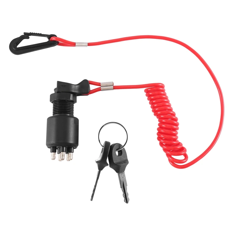 Ключ зажигания предохранительный шнур замок в сборе для рхв BRP 1996 Up Johnson evinгруб