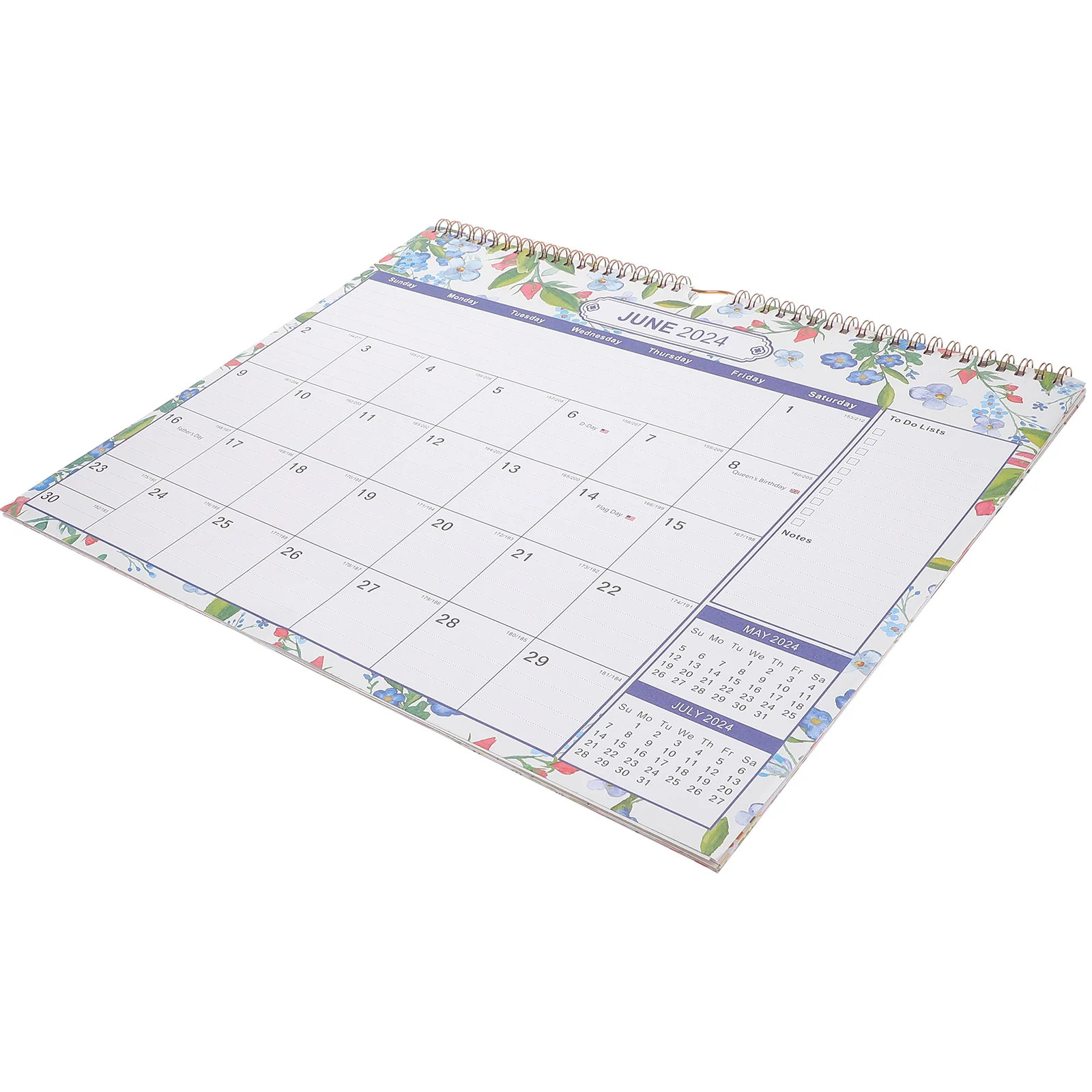 Monthly Paper Calendar Office Note Calendar Hanging Paper Calendar