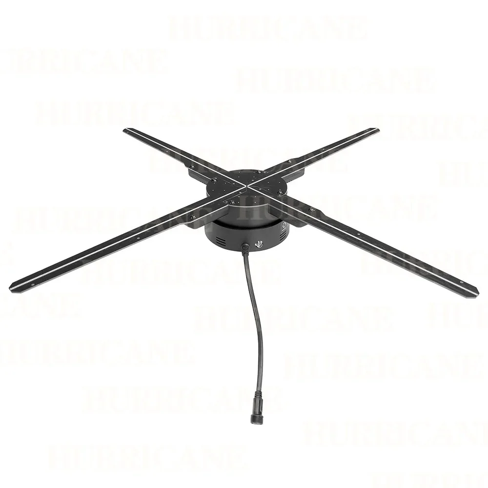 3D вентилятор с дисплеем в режиме реального времени Ultra HD HDMI экран 65 см 100 150