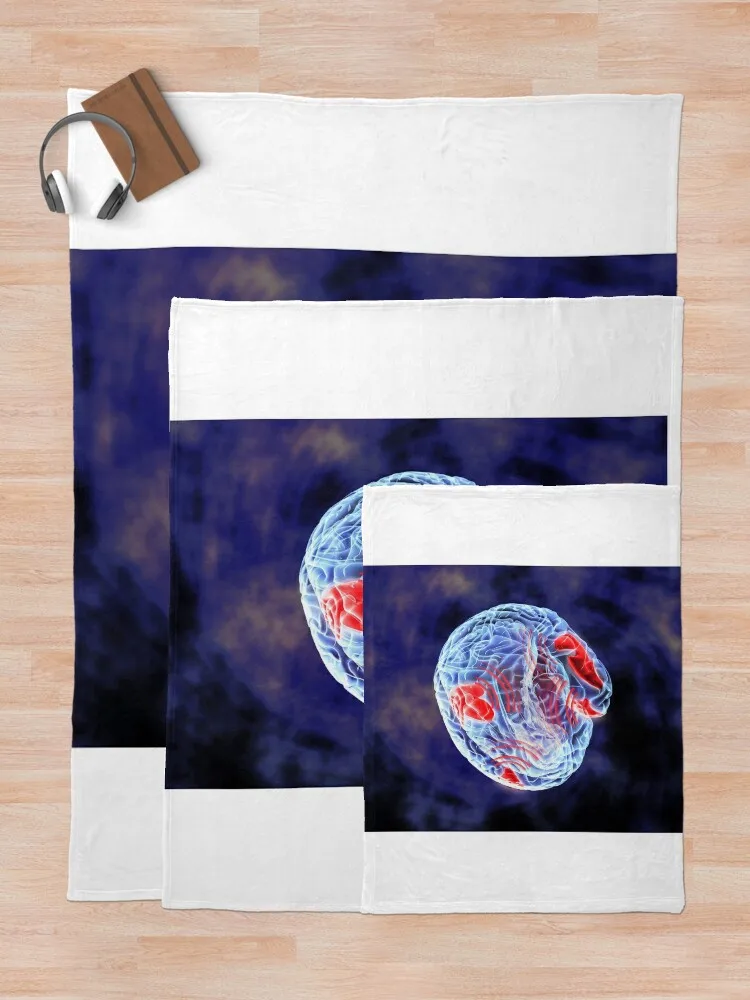 Нейронное синхронное произведение искусства (C002/5699) Плед на диван Декоративные