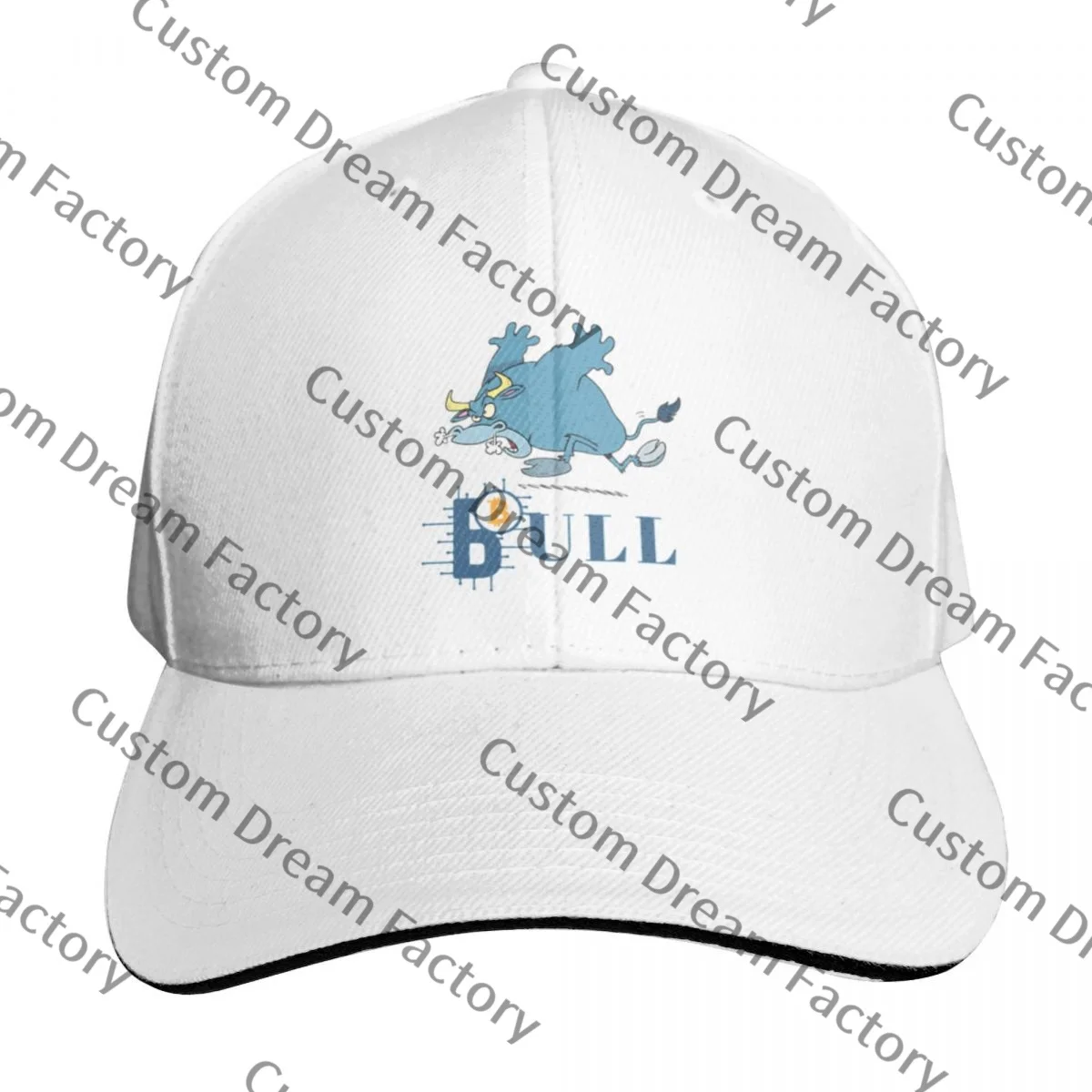 Бейсбольная кепка с биткоином Булл блокней технология Satoshi Nakamoto