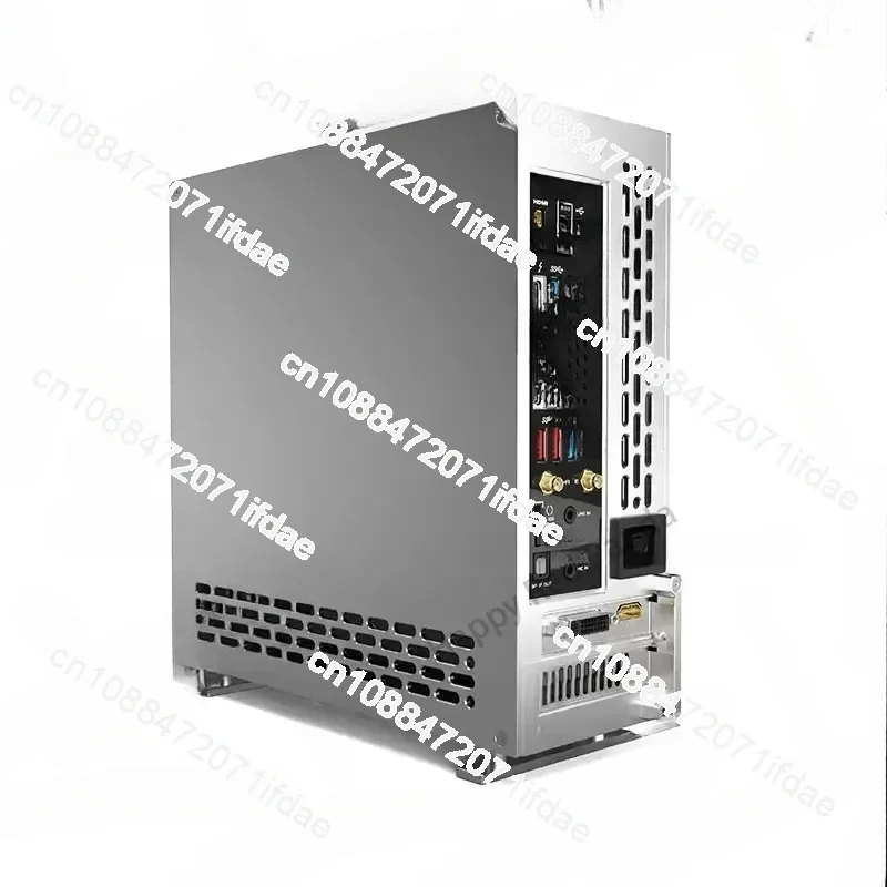 Фото In Stock Lzmod Mini A24-V5 2.0 Dual Slot Single Display 1U Power Supply ITX Chassis Double-Sided Chamfering №3