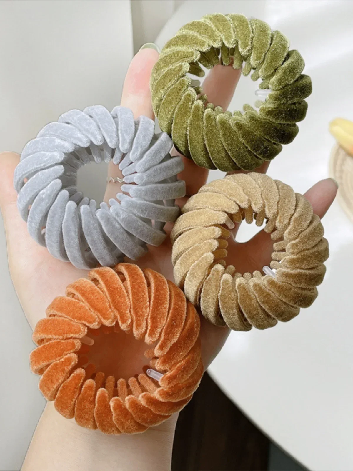 Женские заколки для волос бархатное птичье гнездо коготь булочка заколка