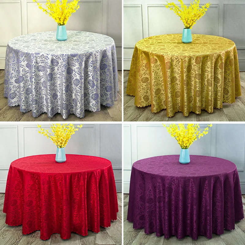 

Special custom upscale hotel tablecloth restaurant banquet hotel cloth_Jes4875