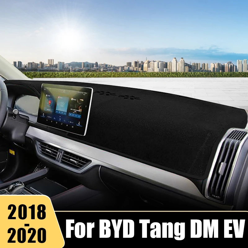 

For BYD Tang DM EV 2018 2019 2020 Car Dashboard Sun Shade Cover Mats Anti-UV Non-slip Pad Instrument Panel Carpets Accessories