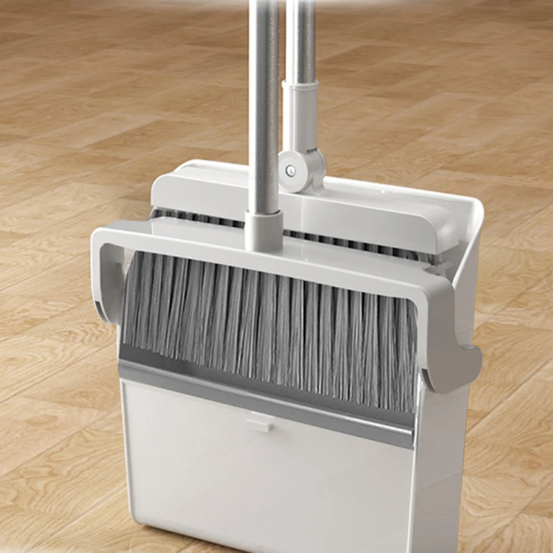 

Multifunction Broom Dustpan Wall Mount Floor Cleaning Standing Broom Swivel And Dustpan Aesthetic Limpieza Hogar Home Products