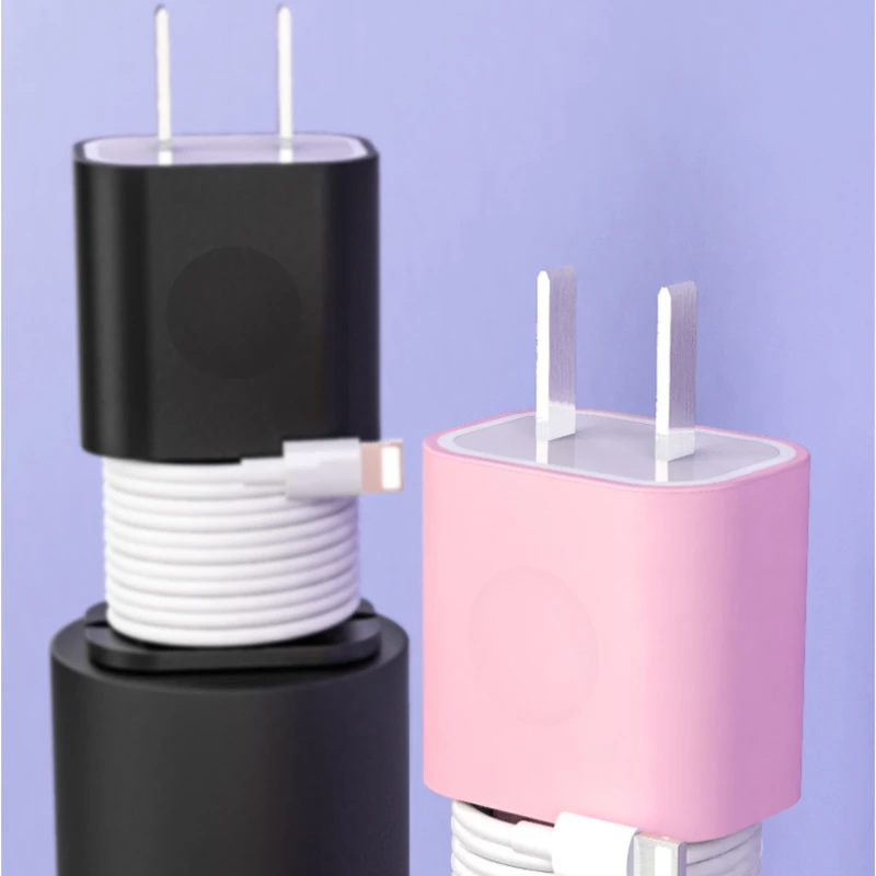 Силиконовый Органайзер Для Кабелей И Проводов Защитный Чехол Apple Iphone Usb-кабель