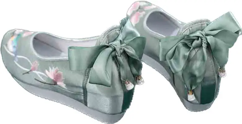 Туфли Hanfu для женщин традиционная Китайская древняя обувь на плоской подошве с