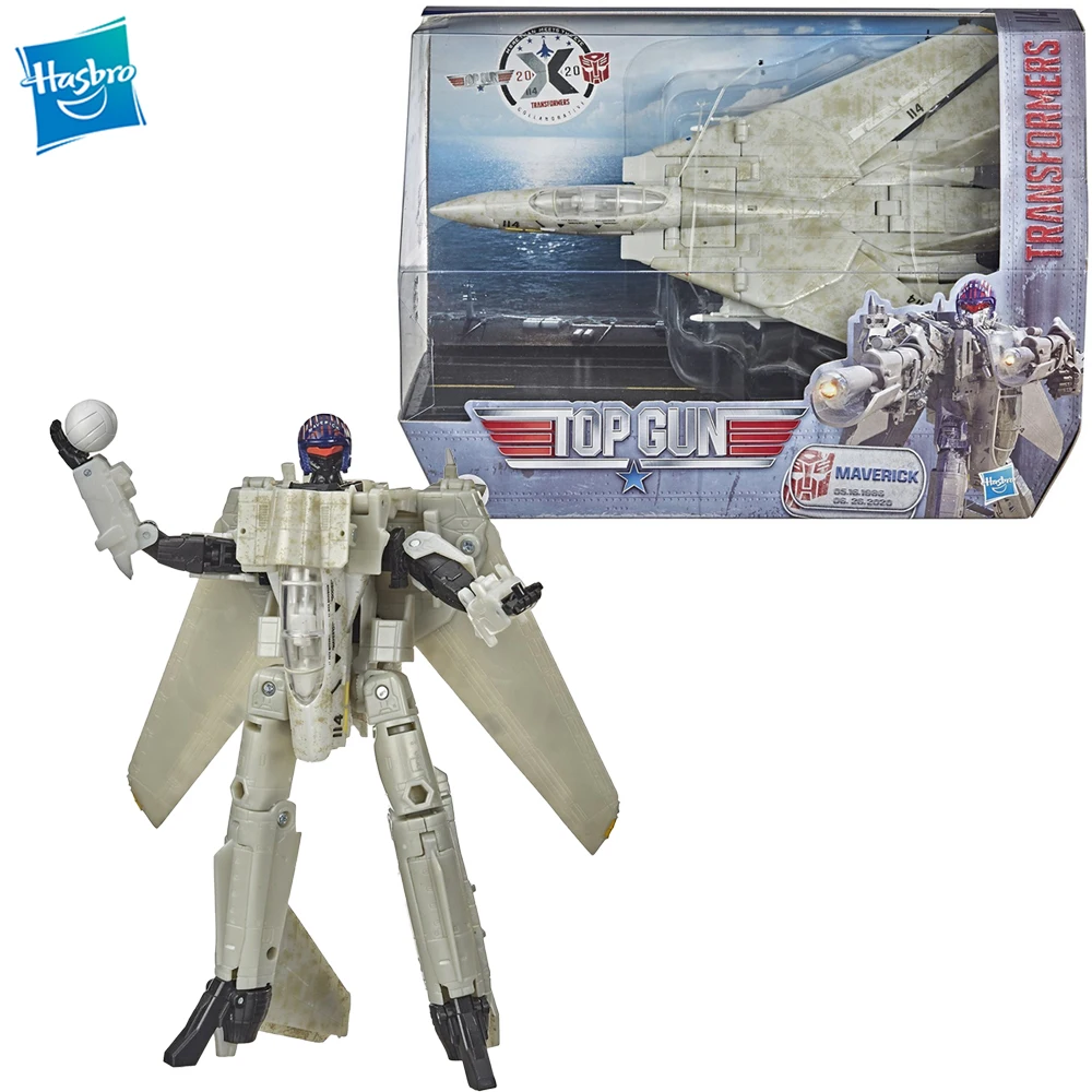 

[В наличии] фигурка Hasbro Трансформеры поколения Top Gun Maverick 2020 18 см, Коллекционная модель робота, Подарочные игрушки