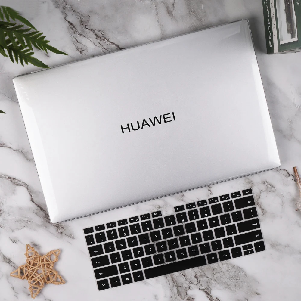 

Кристально прозрачный пластиковый жесткий чехол для Huawei MateBook 13 14 X Pro 2020 Honor MagicBook D14 D15 клавиатура