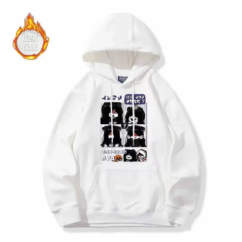 Homicipher MrCrawling Streetwear Men Hoody Sweatshirts Anime Harajuku Clothing for Women Tracksuit Sweatshirt