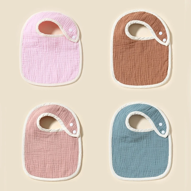 

Newborn Baby Bibs Infant Boys Girls Cotton Burp Cloths Fashion Children Feeding Saliva Towel Babies Essential Product