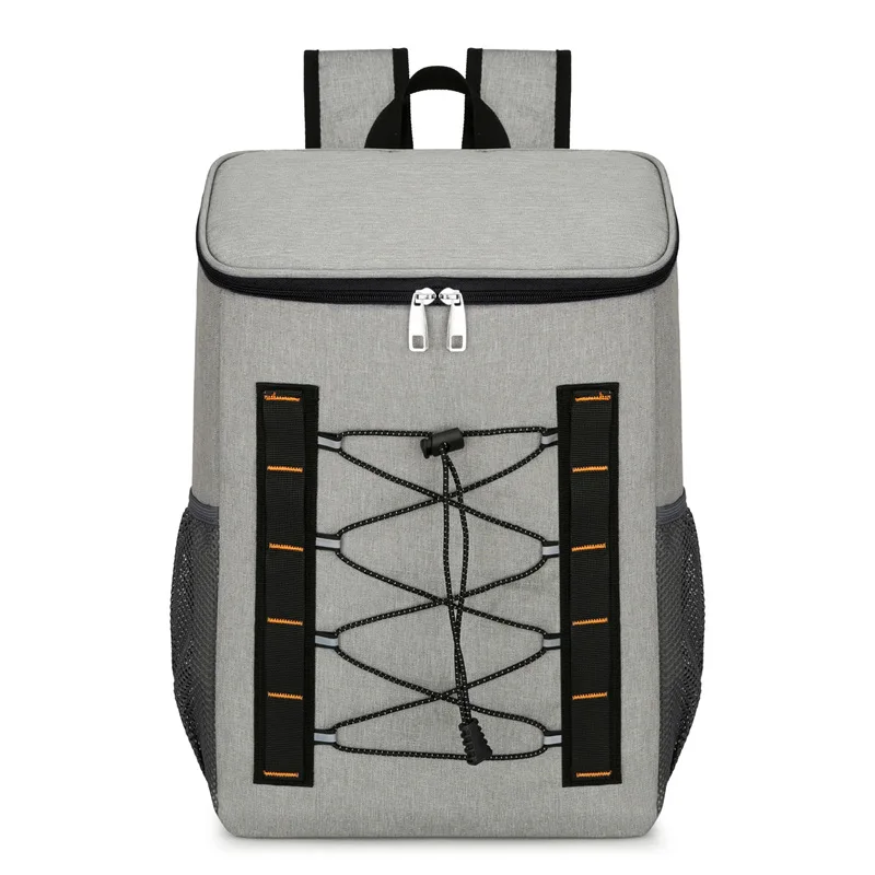 

2023 New Fashion Outdoor Large Capacity Movable Fresh And Cold Insulation Warehouse Picnic Camping Oxford Cloth Backpack DOS11