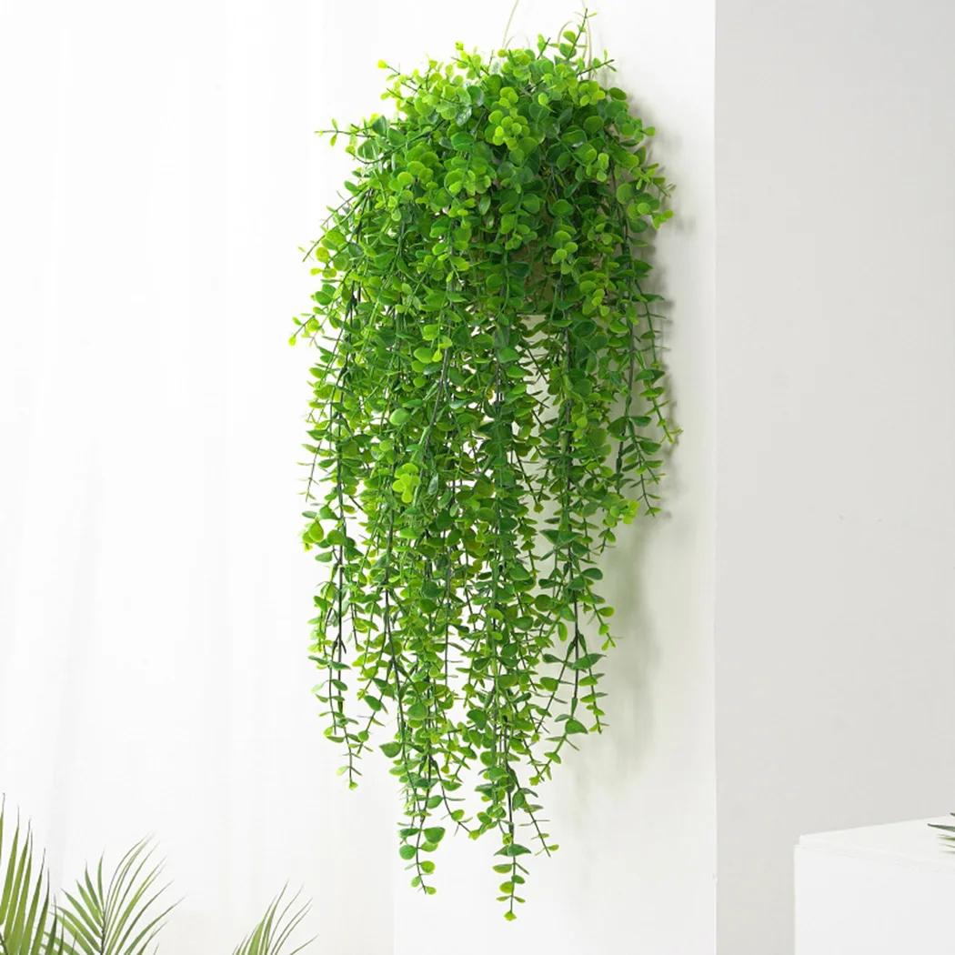 

Artificial Plants Fake Vine Ivy Leaf Rattan Indoor Garland House Plants Hang Wall Wedding Bouquet Home Decor