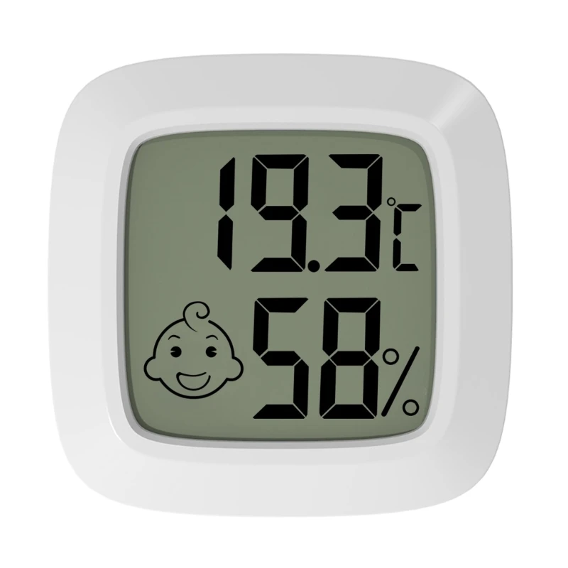 

Цифровой Комнатный термометр-гигрометр с ЖК-дисплеем, датчик влажности и температуры в помещении, Прямая поставка