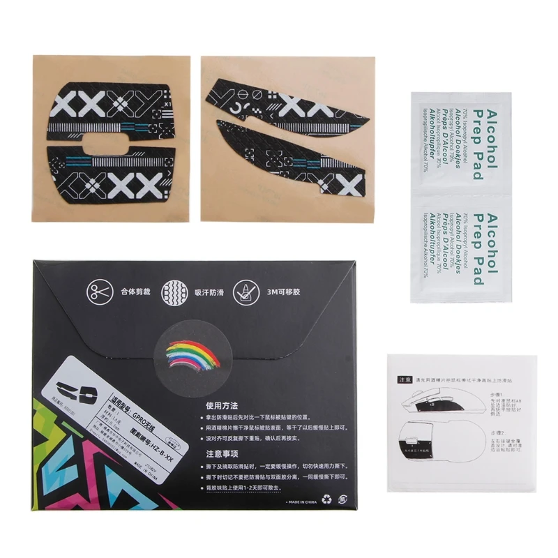 

Mouse Skin Mouse Anti-slip Tape Skate Sticker For Logitech- G Pro Wireless Mice