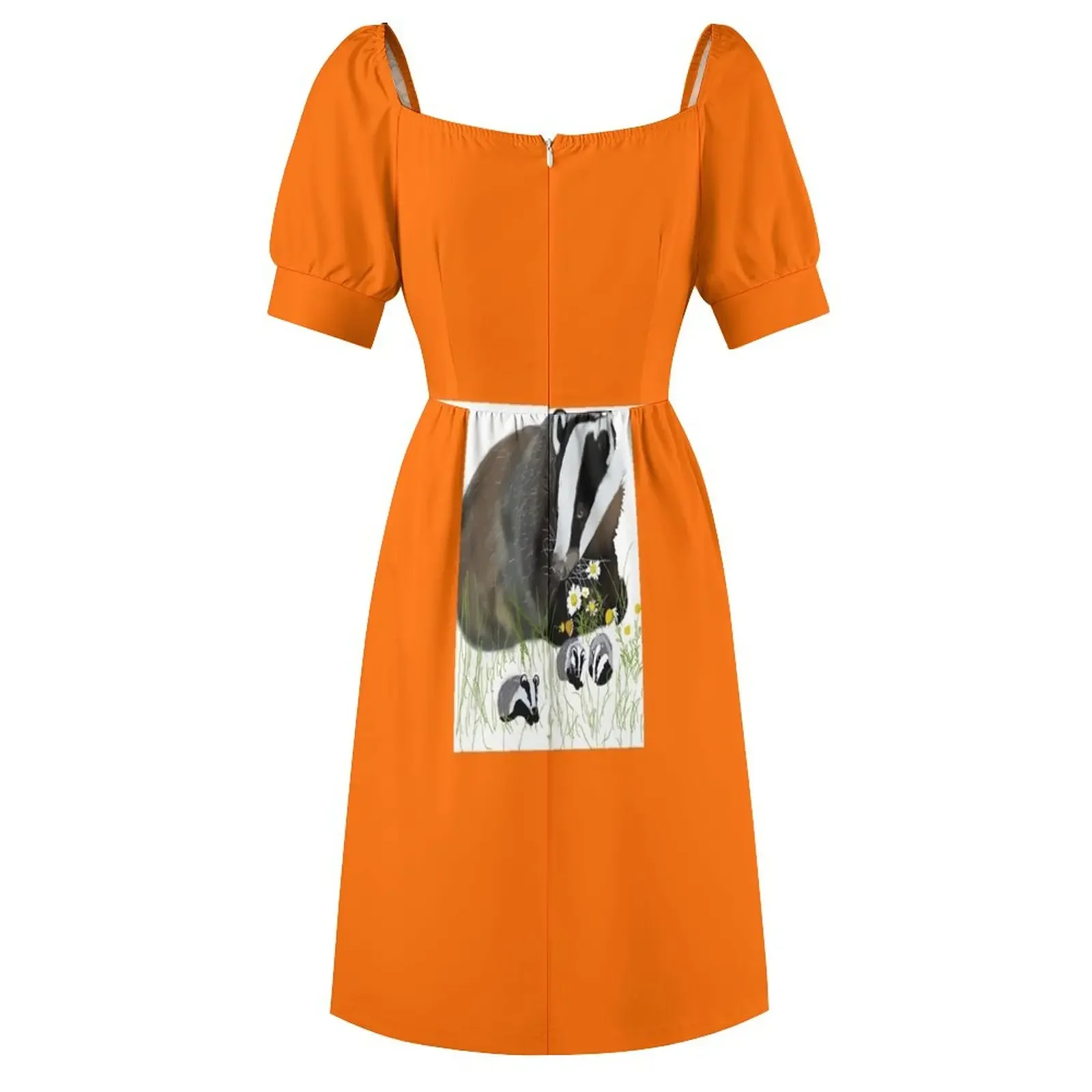 Платье Badger с короткими рукавами Женские летние платья