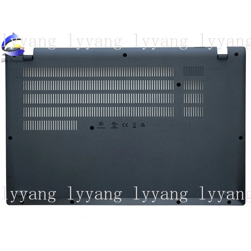 Фото Новый нижний корпус (D-крышка) для Lenovo ThinkPad L14 Gen 3 с портом LAN, черный №1