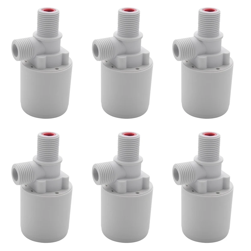 

6X Solar Water Tank Water Tower Pool Automatic Water Level Controller Plastic Float Ball Valve Stop Water Level Switch