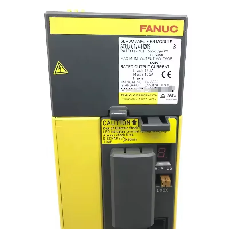 Справочная информация о модуле источника питания Fanuc с сервоприводом