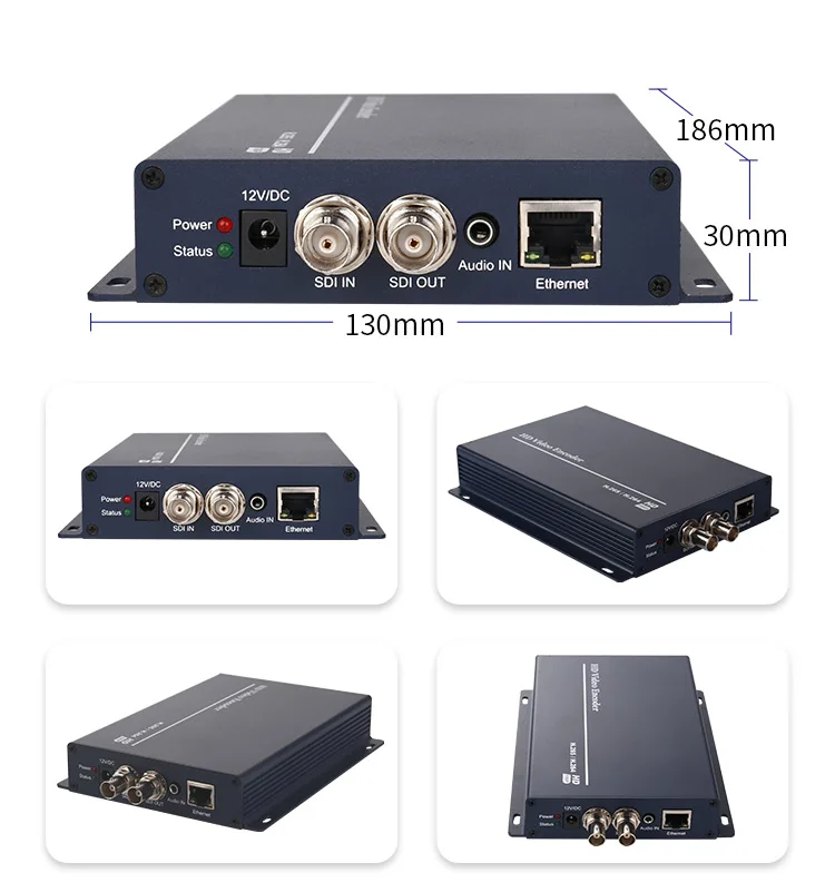 Фото Кодер Realtime RTMP H.265 HEVC HD SD 3G SDI в IP-формат для сетевых серверов HD, серверов Wowza, YouTube, Ustream №5
