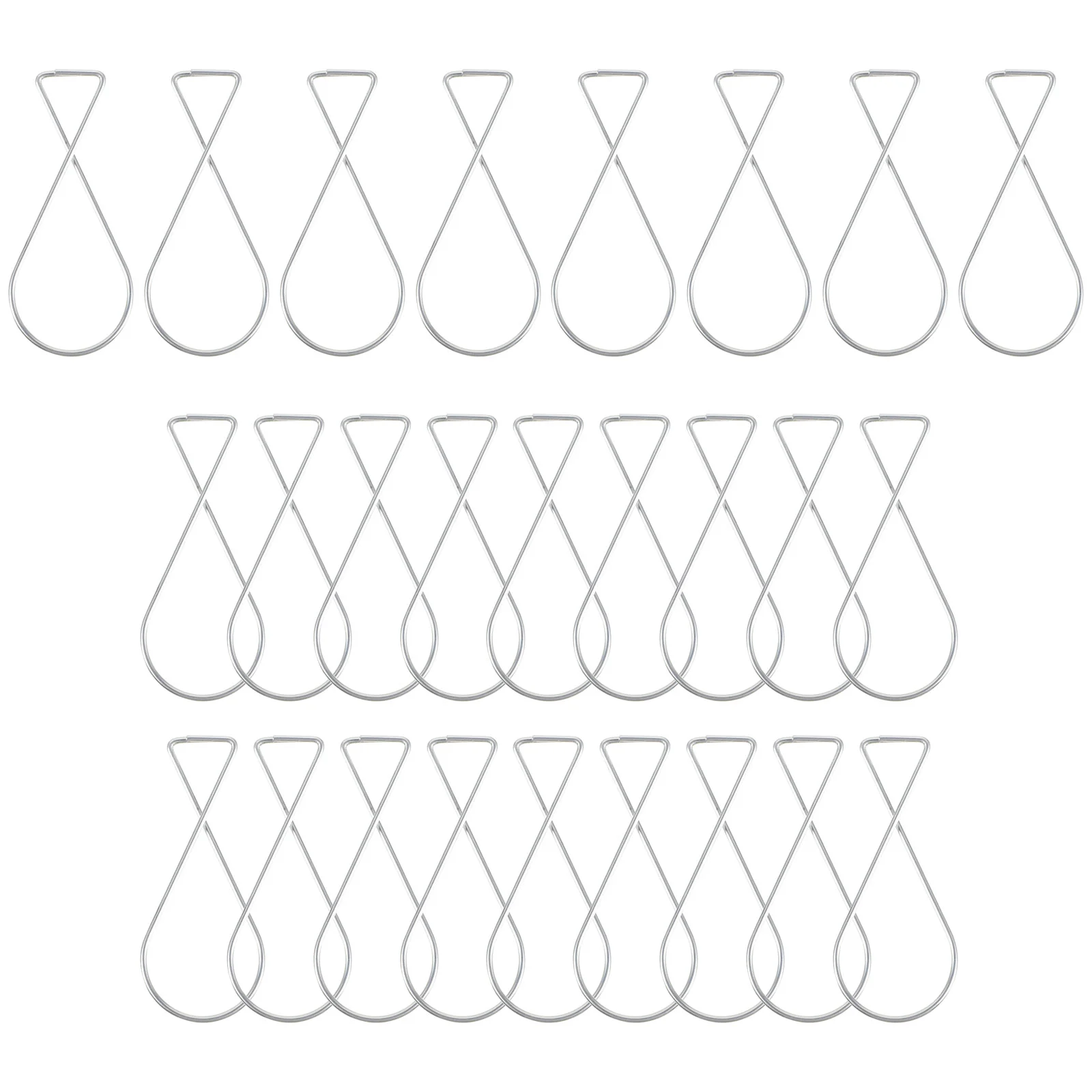 100 шт. потолочные декоративные металлические крючки подвесные прочные зажимы для