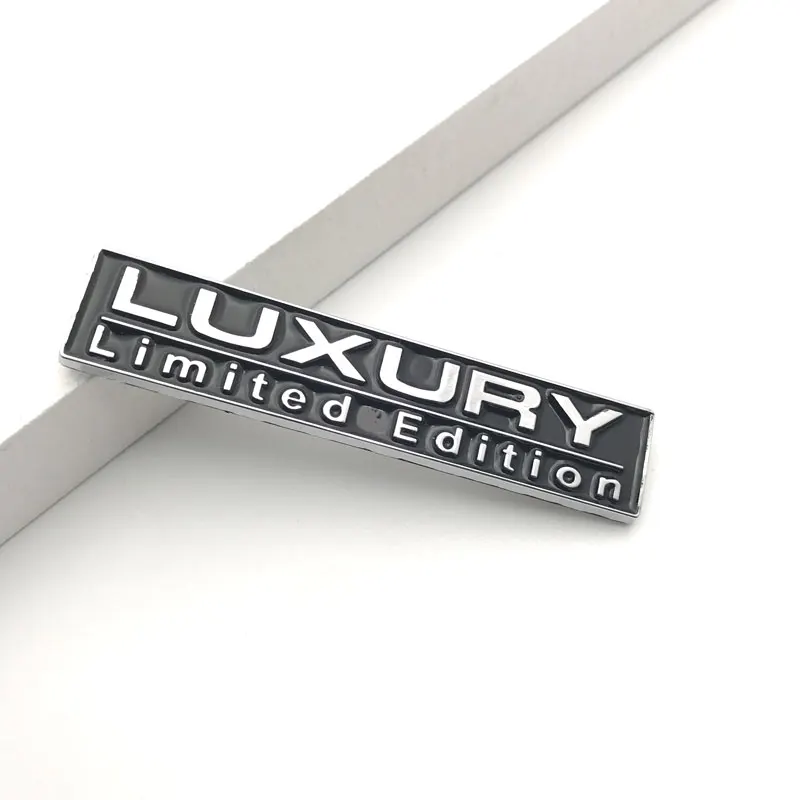 New 3D Metal Sticker Luxury Limited Edition Universal Car Stickers Body Emblem Badge Decals For Audi BMW Mercedes SEAT |