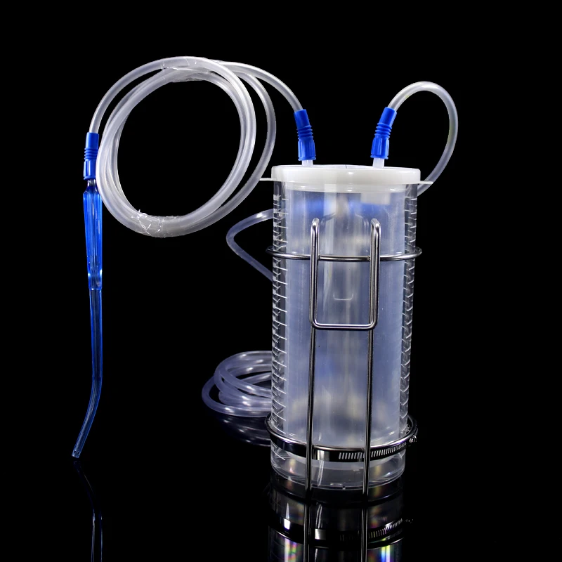 Устройство для сбора отходов жидкости медицинская подвесная бутылка с одной