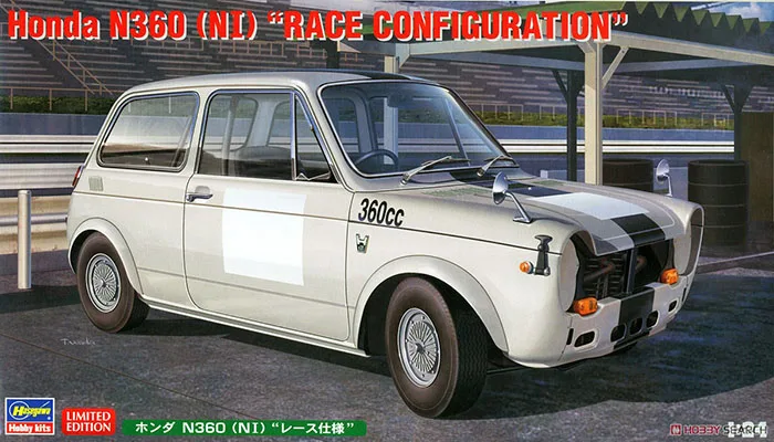

HASEGAWA 1:24 Honda N360 (N1) Racing Version 20392 Assembled Vehicle Model Limited Edition Static Assembly Model Kit Toys Gift