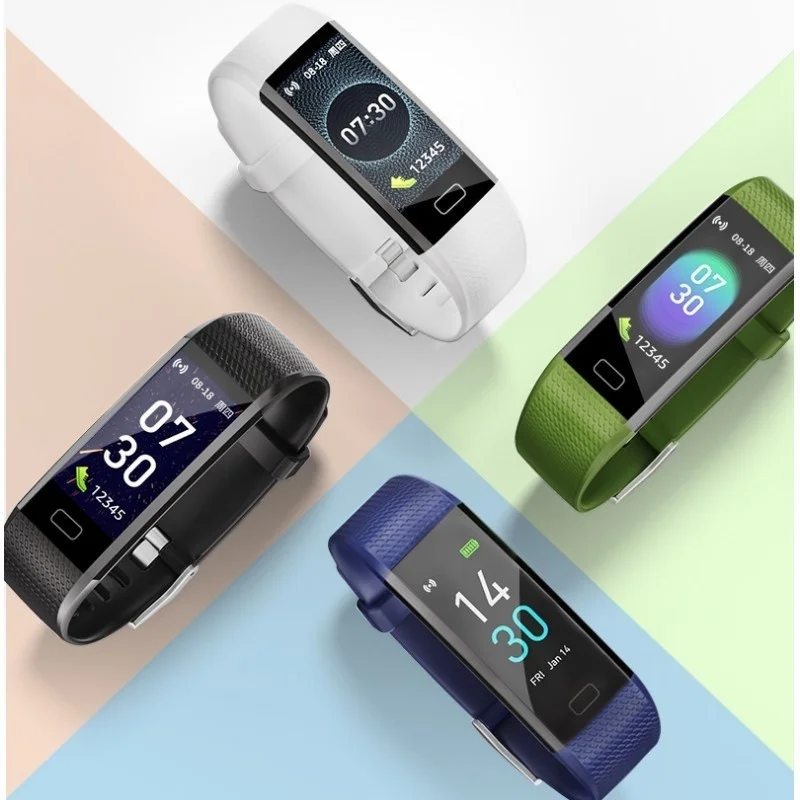 

Умные часы, браслет для мужчин и женщин, пульсометр, Bluetooth, водонепроницаемые умные часы с силиконовым ремешком, Лучший товар для Android и IOS