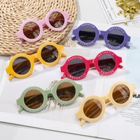 new fashion small round kids sunglasses brand designer children sunglasses boys girls baby outdoors goggle shades eyewear