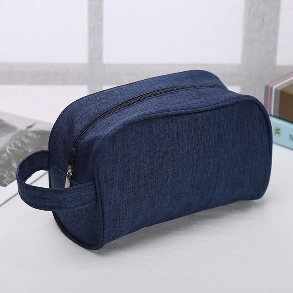 

Makeup Bag Durable Smooth Zipper Wear-resistant Travel Cosmetic Case Toiletry Container Organizer for Business Trip
