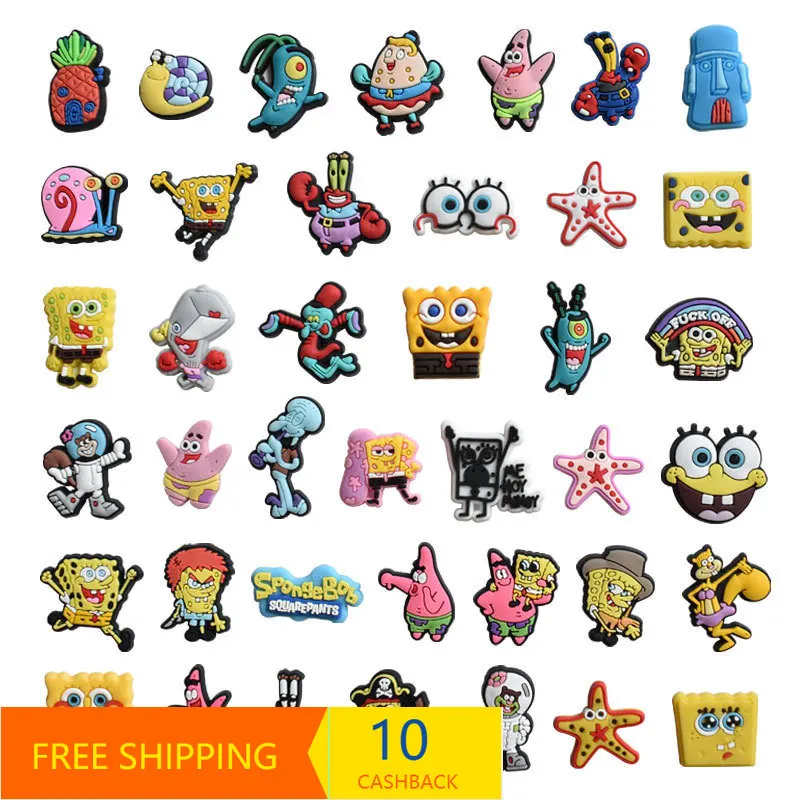 

Cartoon Japanese and Korean anime shoes flower cave shoes shoe buckle shoes flower beach shoes shoes on decorative accessories