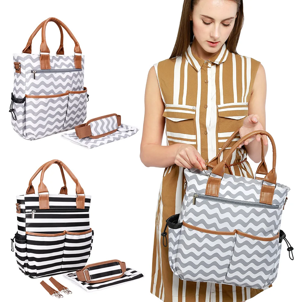 

Fashion Mommy Bag Multi-functional Large Capacity Mom Diaper Bag Mother and Baby Bag Travel Pregnant Woman Bag Handbag