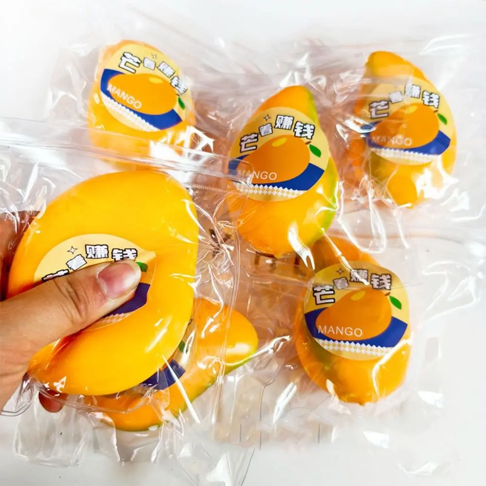 Имитация арбуза игрушка для сжимания медовый персик супер мягкие