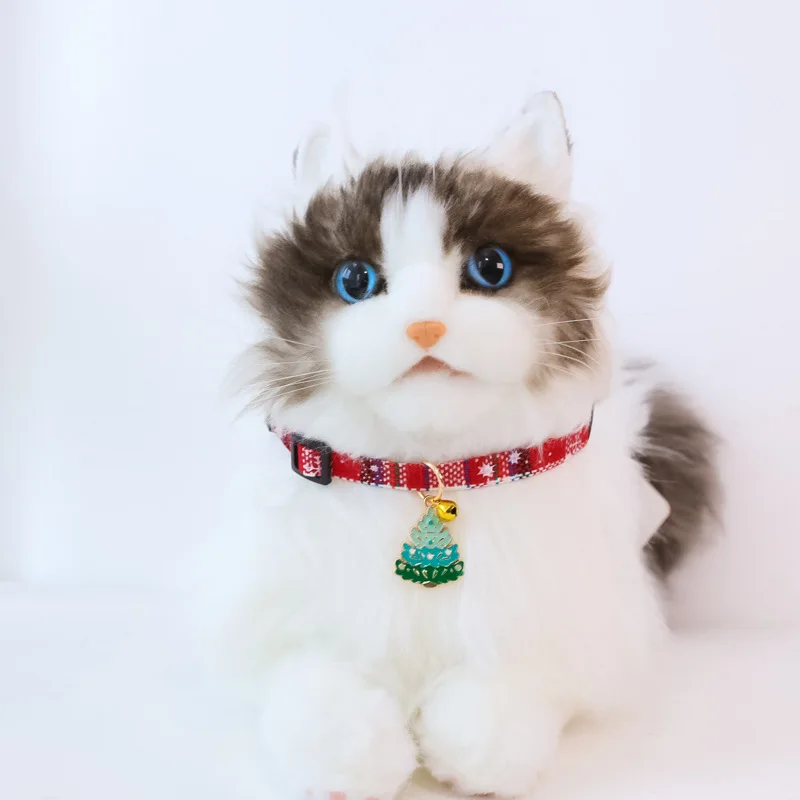 

Ошейники для собак и кошек, Рождественский ошейник для домашних питомцев, регулируемый ошейник с блестками для собак и кошек, товары для домашних животных