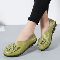 women flats fashion ballet shoes moccasins women shoes genuine leather loafers non slip ladies shoes women mom footwear
