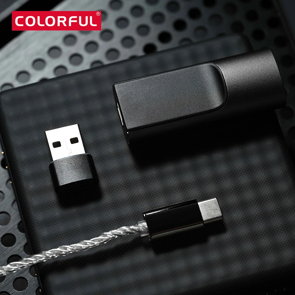 

Цветной металлический USB-кабель для декодирования наушников CDA M1, Гибкий адаптер для гарнитуры высокого разрешения для домашнего использов...