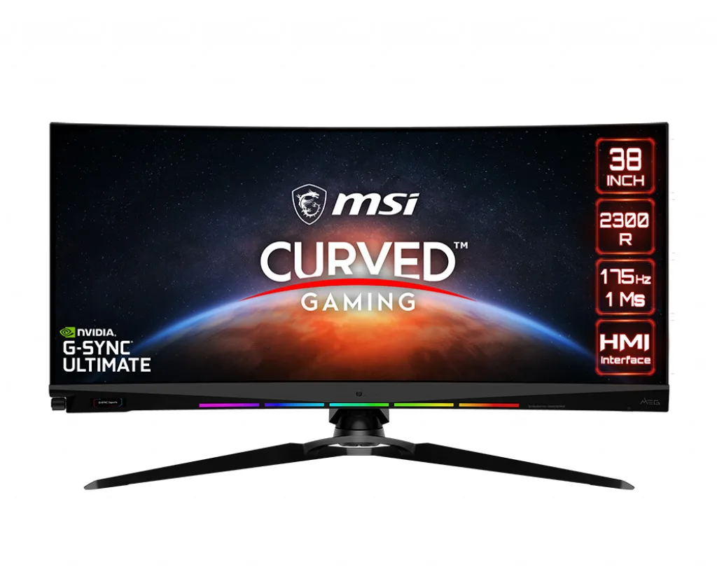 Монитор LCD Optix MEG381CQR Plus 95 2 cm (37.5&quot) 21:9 3840x1600(UW4K) IPS nonGLARE 400cd/m2 H178°/V178° 1000:1 |