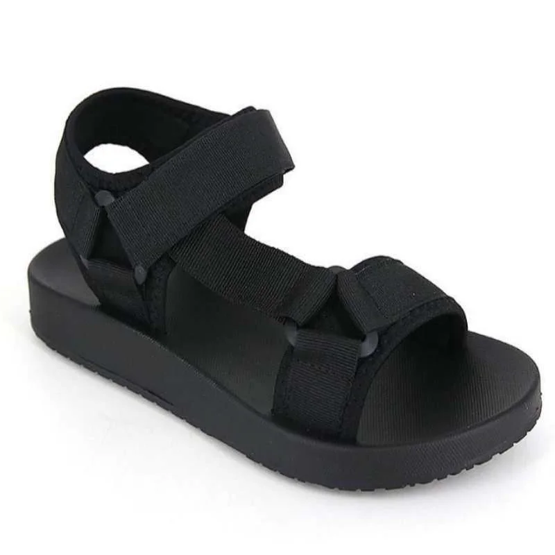 2023 New Women Summer Soft Slip Sandals Woman Buckle Strap Foam Sole Durable Sandals Ladies Outdoor Casual Beach Shoes