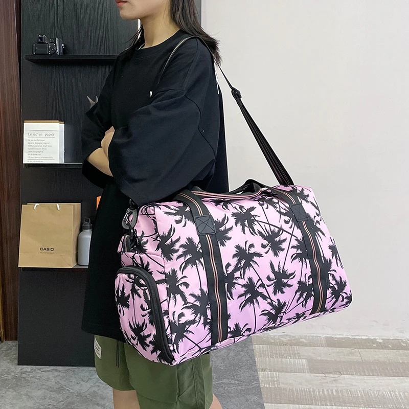 Fashion Korean Version Of Portable Travel Bag Female New Dry And Wet Separation Shoe Warehouse Single Shoulder Cross-Body Bag M9