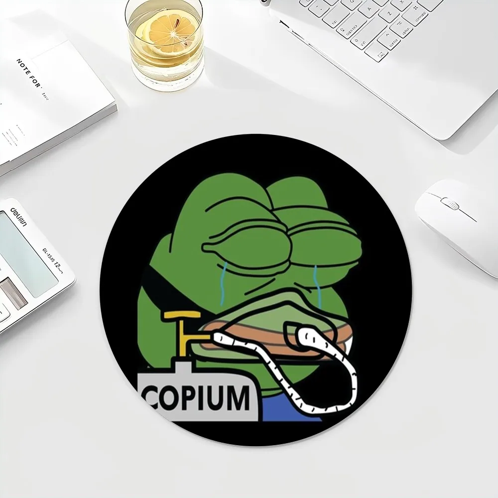 P-Лягушонок Пепе коврик для мыши INS Tide круглый клавиатуры Настольный студентов