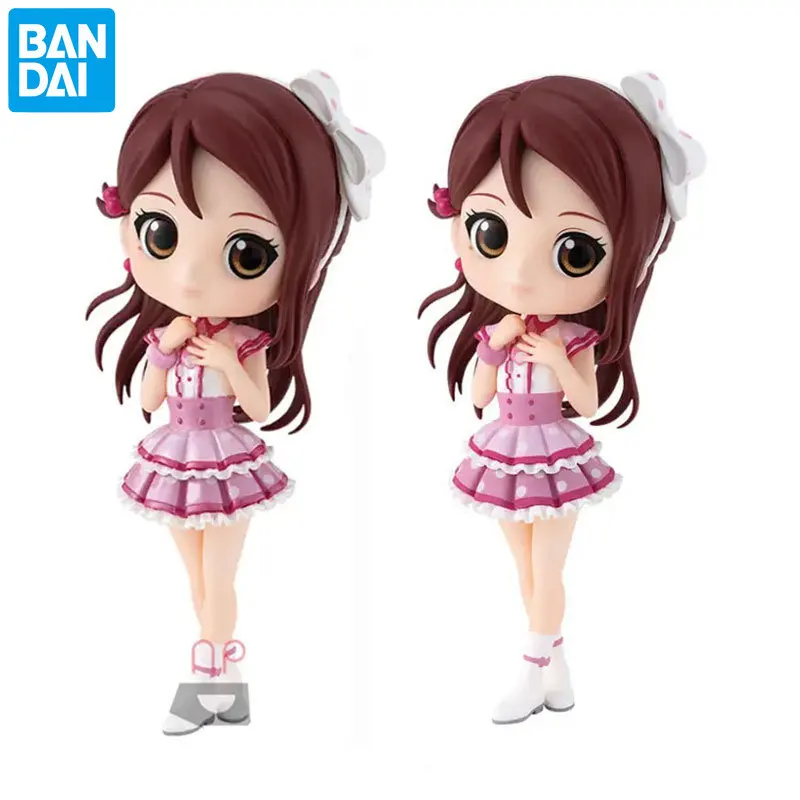 

In Stock BANDAI LoveLive Sakurauchi Riko A/B Q Posket Original Anime Action Figures Model Collection Doll Toys Gifts for Boys