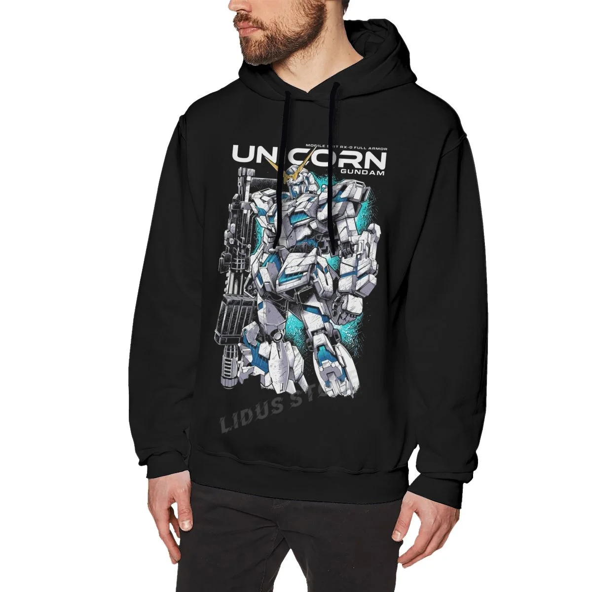 

Винтажная толстовка с капюшоном в стиле японского аниме «Единорог», худи, свитшоты в стиле Харадзюку, креативная уличная одежда, худи из 100% ...