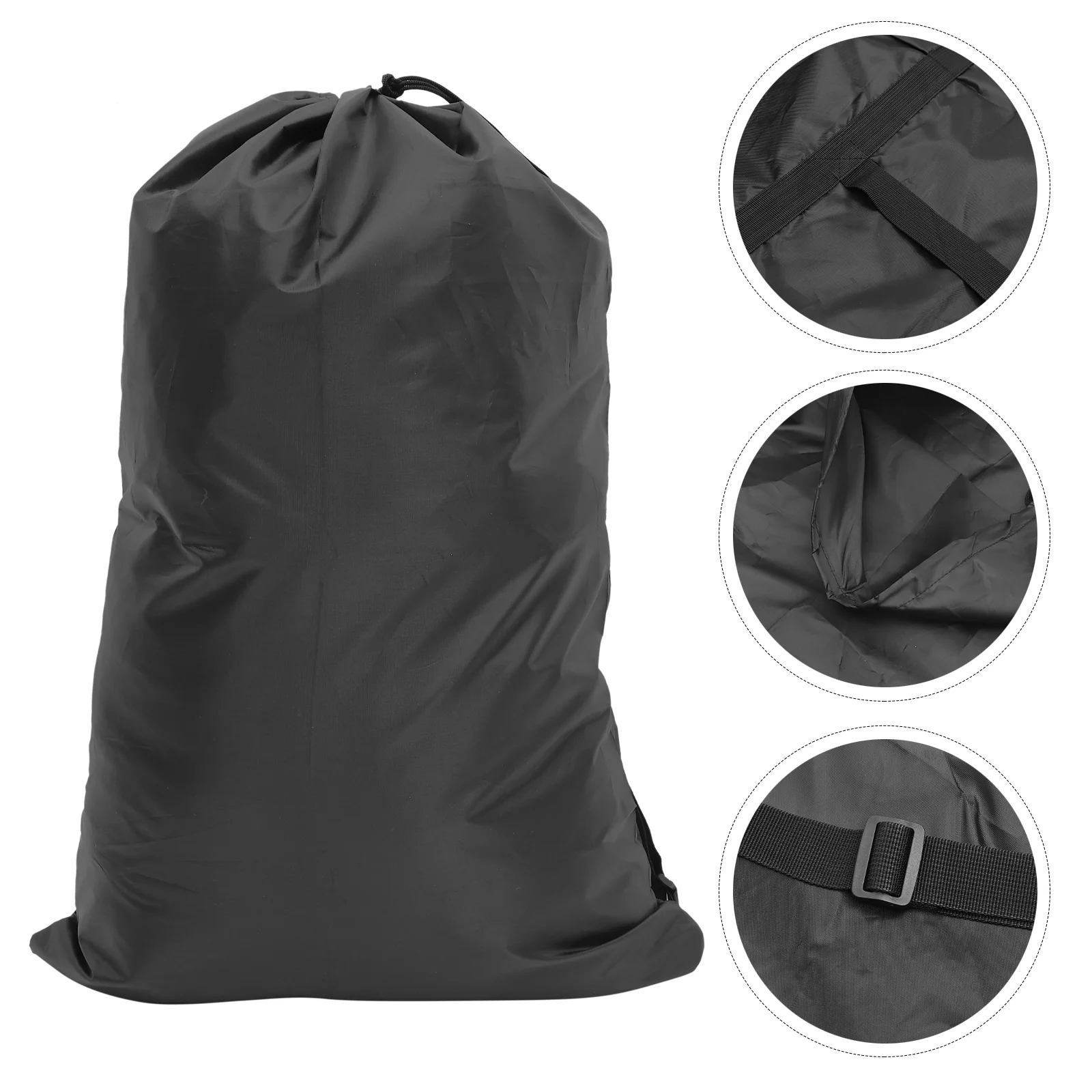 

Backpack Laundry Bag Straps Organizer Collapsable Basket College Drawstring Travel Bags Dorm Hamper Backpacks