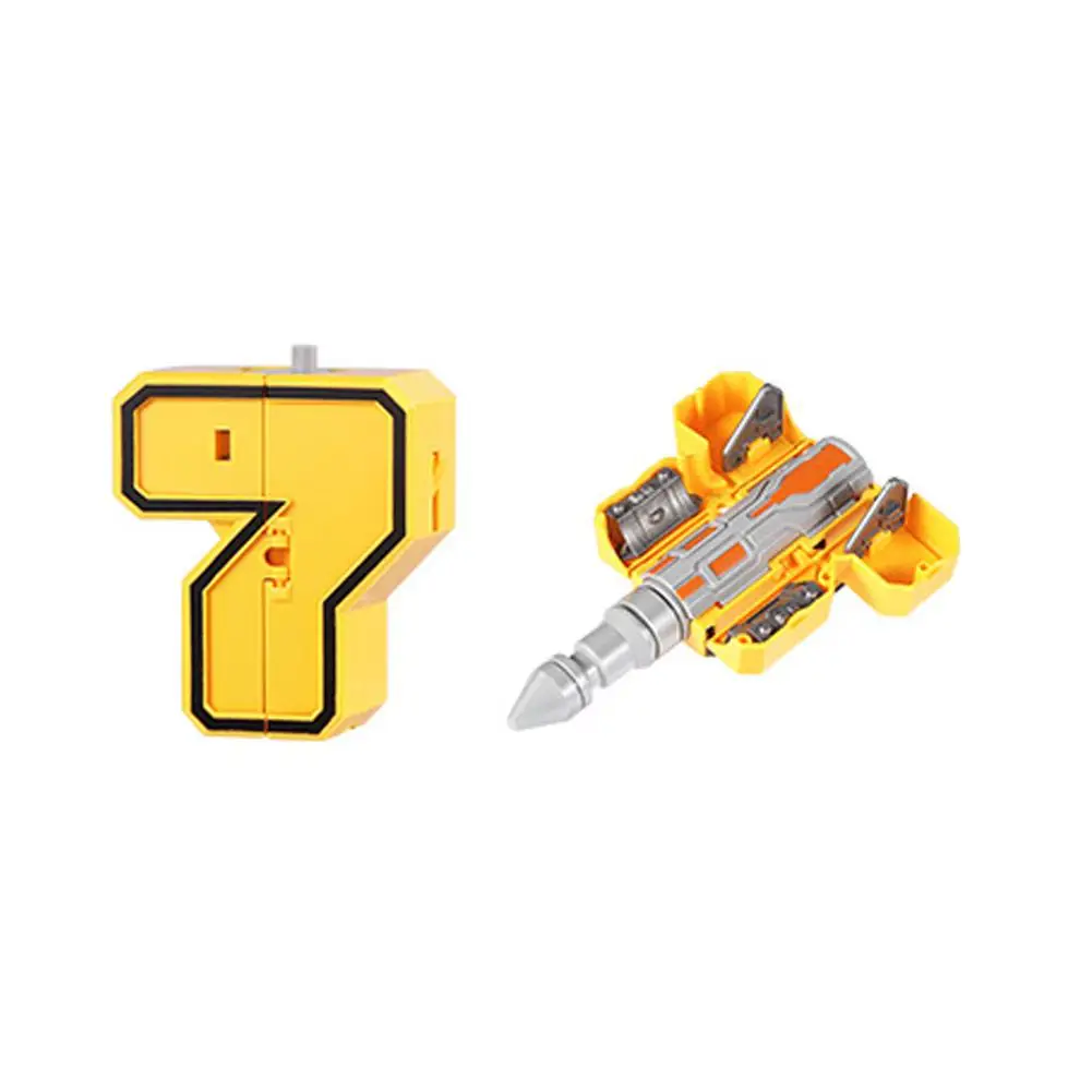 Детские строительные блоки цифр 0-9 игрушки с надписью воин экшн-фигурки