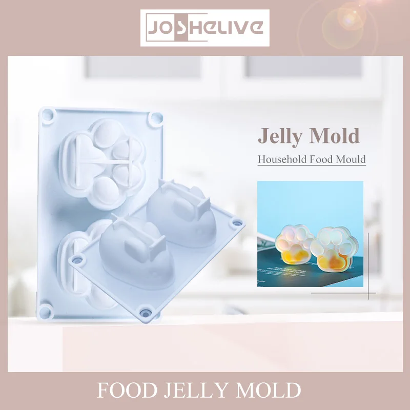 

3D формы для выпечки, силиконовый мусс, искусственный трюфель, пудинг, желе, лед, летний напиток, форма для чизкейка, 2 полости